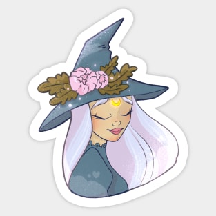 Blue Witch Sticker